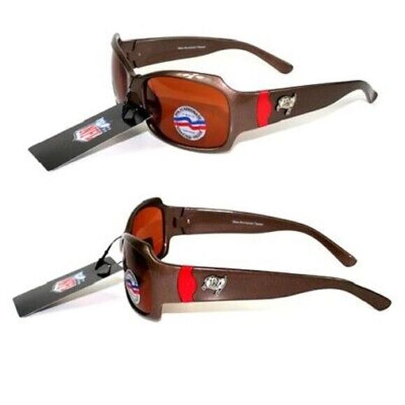 NFL Sunglasses Buccaneers Mens Team Block Logo Tampa Bay UV Protection Bowl New - Picture 1 of 3